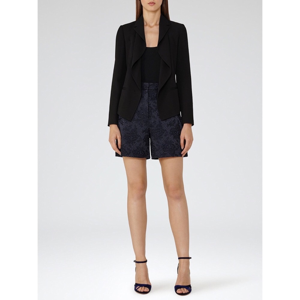 Reiss Sienna Drape Front Jacket